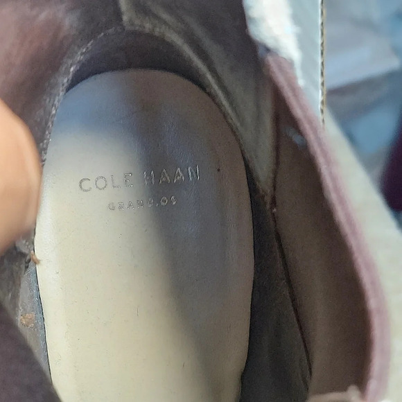 Cole Haan Draven Tan Suede Chelsea Block Heel Boots Women's - Picture 14 of 16